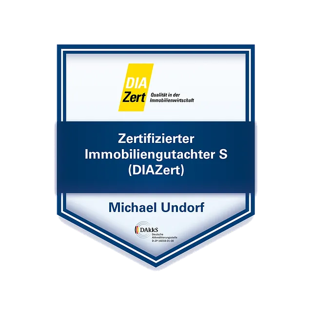 Undorf Wohnungsbau und Immobilienbewertung e.K. Zertifikat DIAZERT